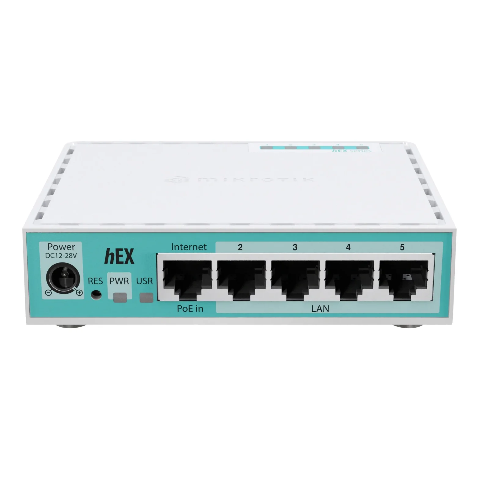 Маршрутизатор MikroTik hEX 2024 (E50UG) (950 MHz/512 MB, 5хGE, PoE in) UA