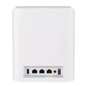 Wi-Fi Mesh система Asus ZenWiFi BT10 2pk White (90IG08Y0-MO3C40) (WiFi7, BE18000, Tri-band, Broadcom, 1x10GE WAN/LAN, 1xGE WAN/LAN, 1x10GE LAN, 1xUSB 3.0, AiMesh, антенны: 8), BT10(W-2-PK) UA