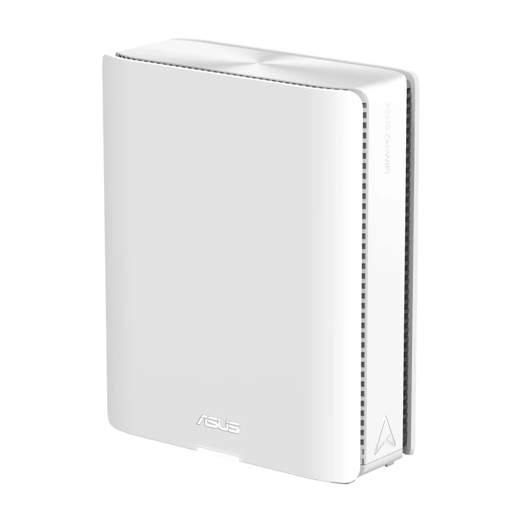 Wi-Fi Mesh система Asus ZenWiFi BQ16 2pk White (90IG08K0-MO3N2V) (WiFi7, BE25000, Quad-band, Broadcom, 1x10GE WAN/LAN, 1x10GE LAN, 1xGE WAN/LAN, 2xGE LAN, 1xUSB 3.0, AiMesh, антенны: 12), BQ16(W-2-PK) UA