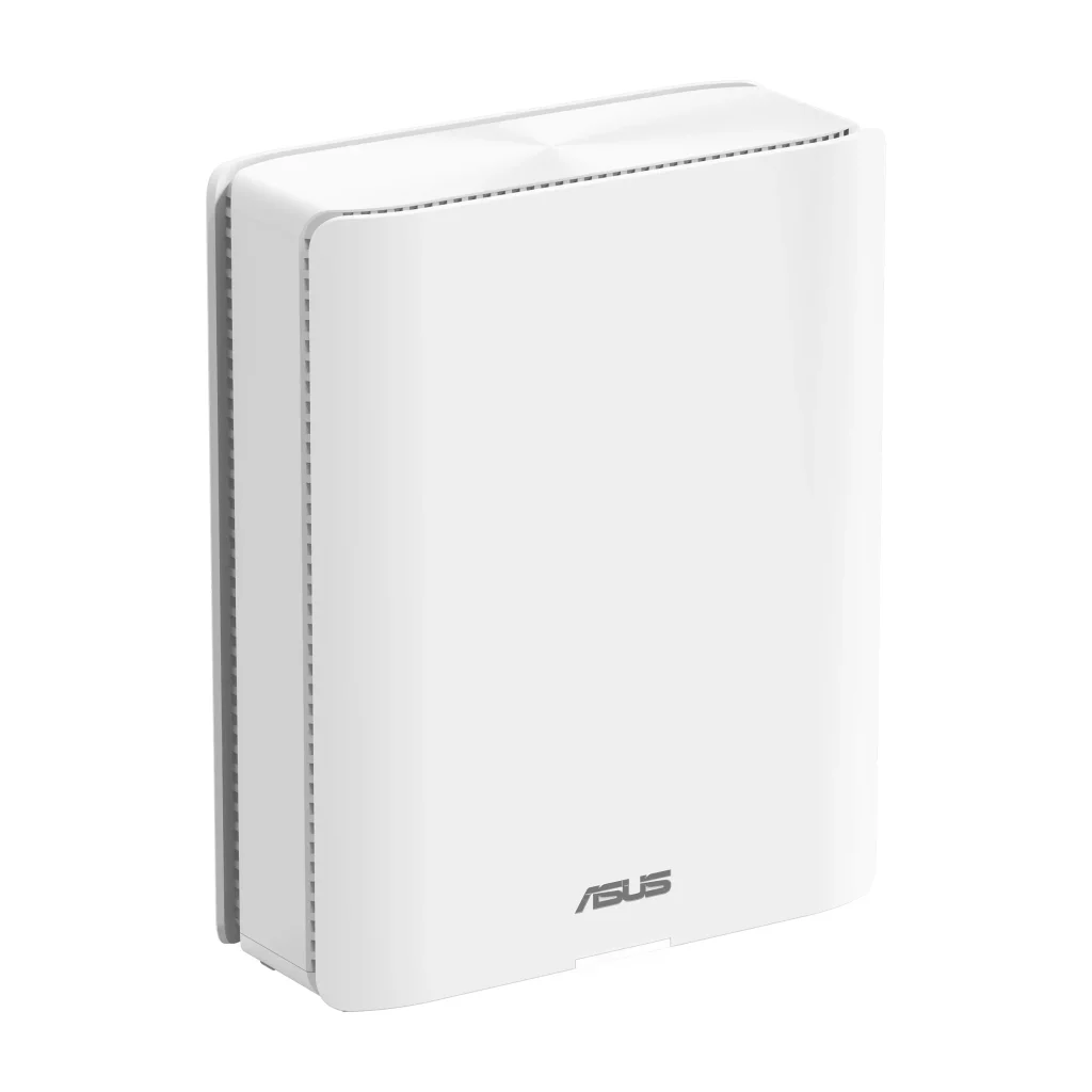 Wi-Fi Mesh система Asus ZenWiFi BQ16 2pk White (90IG08K0-MO3N2V) (WiFi7, BE25000, Quad-band, Broadcom, 1x10GE WAN/LAN, 1x10GE LAN, 1xGE WAN/LAN, 2xGE LAN, 1xUSB 3.0, AiMesh, антенны: 12), BQ16(W-2-PK) UA