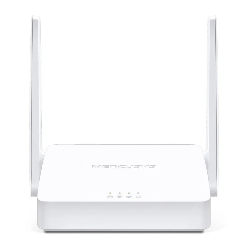 Бездротовий маршрутизатор Mercusys MW302R (AC300, 1хFE WAN, 2хFE LAN, 2 зовнішні антени 5dbi) UA