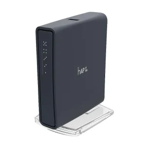 Беспроводной маршрутизатор Mikrotik hAP AC Lite RB952Ui-5ac2nD-TC (AC, 650MHz/64Mb, 5xFE, 2 dBi, Tower Case) UA