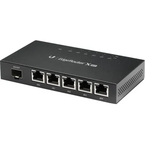 Маршрутизатор Ubiquiti EdgeRouter X SFP (ER-X-SFP)(Dual-Core 880/256MB, 5xLAN, 1xSFP, PoE Out) UA