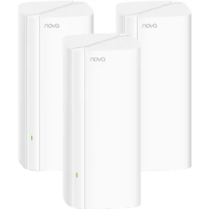 WiFi Mesh система Tenda MX12 (3-pack) (AX3000, 1xGE WAN/LAN, 2xGE LAN, 4x3dBi Internal antenna), MX12(3-pack) UA