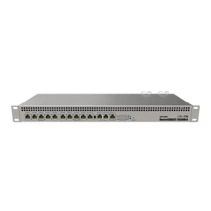 Маршрутизатор MikroTik RB1100AHx4 Dude Edition (4x1,4GHz/1Gb, ARM 32Bit, 13xGE, PoE In, 60Gb SSD), RB1100Dx4 UA