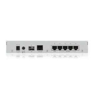 Міжмережевий екран ZYXEL USG20-VPN (USG20-VPN-EU0101F) (1xGE WAN, 4xGE LAN/DMZ, 1xSFP, 1xConsole, 1xUSB) UA