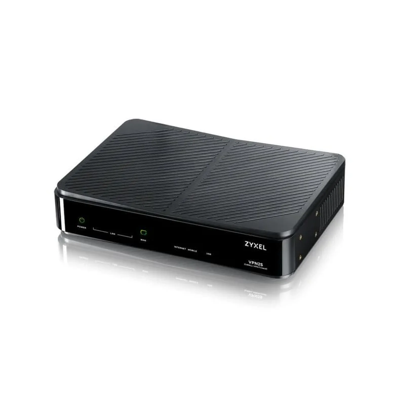 Міжмережевий екран ZYXEL VPN2S (VPN2S-ZZ0101F) (1xGE WAN, 1xGE LAN/WAN, 3xGE LAN, 2xUSB2.0, включена передплата фільтрації контенту на 1 рік) UA