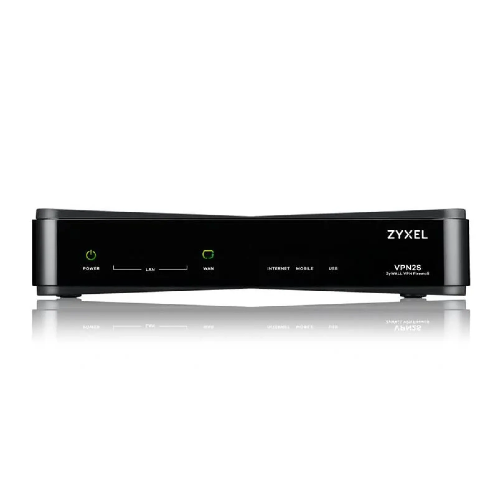 Міжмережевий екран ZYXEL VPN2S (VPN2S-ZZ0101F) (1xGE WAN, 1xGE LAN/WAN, 3xGE LAN, 2xUSB2.0, включена передплата фільтрації контенту на 1 рік) UA