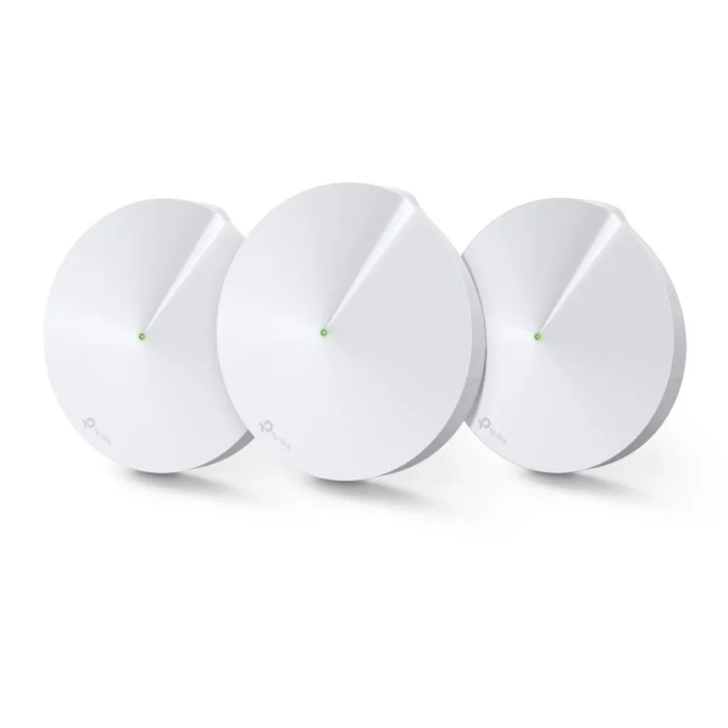 WiFi Mesh система TP-Link DECO M5 (AC1300, 2xGE LAN/WAN, Bluetooth, MESH, MU-MIMO, 4 антени, 3-pack), DECO-M5-3-PACK UA