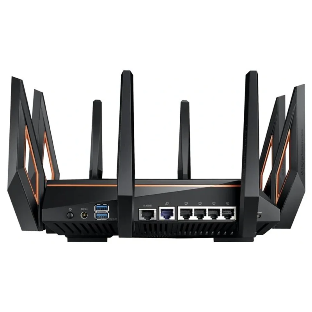 Беспроводной маршрутизатор Asus ROG Rapture (GT-AX11000) (AX11000, 1*Wan, 4*LAN, 2*USB, MU-MIMO) UA