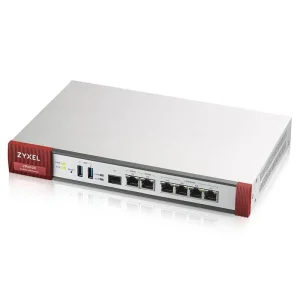 Міжмережевий екран ZYXEL ZyWALL VPN100 (VPN100-EU0101F) (2xGE WAN, 4xGE LAN/DMZ, 2хUSB3.0, 1xSFP, AP Controller (4/68), SD-WAN, Device HA Pro, підписка на 1 рік фільтрації контенту (CF) та Geo IP) UA