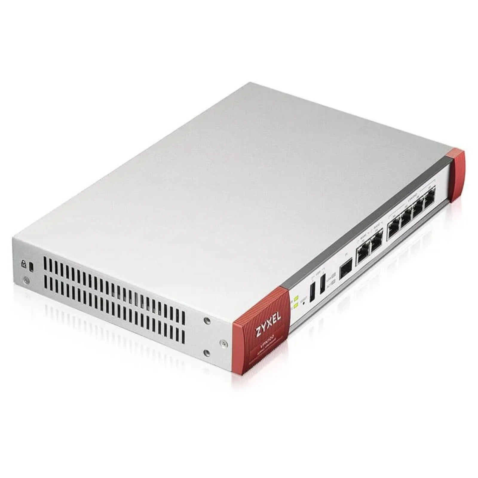 Міжмережевий екран ZYXEL ZyWALL VPN100 (VPN100-EU0101F) (2xGE WAN, 4xGE LAN/DMZ, 2хUSB3.0, 1xSFP, AP Controller (4/68), SD-WAN, Device HA Pro, підписка на 1 рік фільтрації контенту (CF) та Geo IP) UA