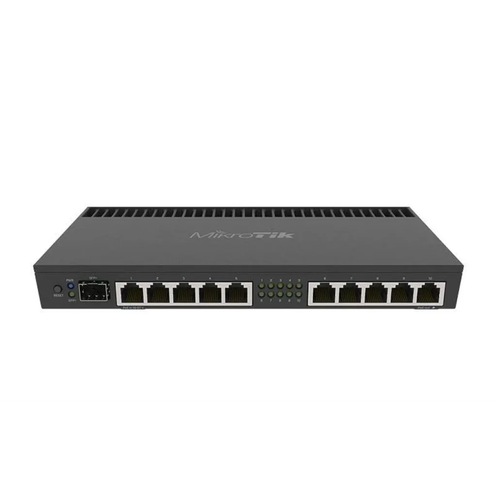 Маршрутизатор MikroTik RB4011iGS+RM (4x1.4 GHz/1Gb, 10x1GE, 1xSFP+) UA