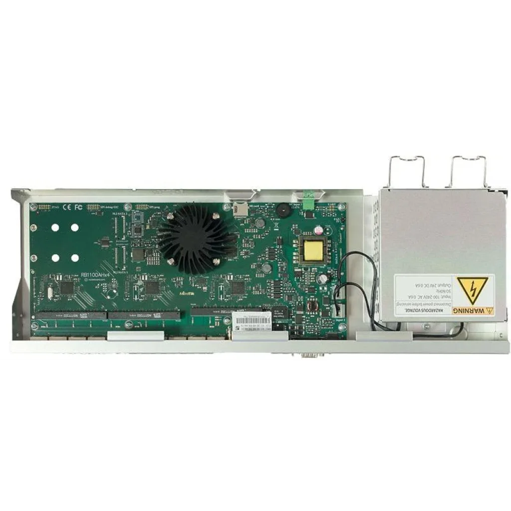 Маршрутизатор MikroTik RB1100AHx4 (4x1,4GHz/1Gb, ARM 32Bit, 13xGE, PoE In), RB1100x4 UA