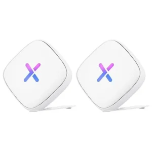 Комплект з двох WiFi Mesh систем ZYXEL Multy U (WSR30-EU0201F) (AC2100, 1xGE WAN, 1xGE LAN, Tri-Band, MU-MIMO, MESH, BLE 4.1, 6 антен, 2-pack) UA