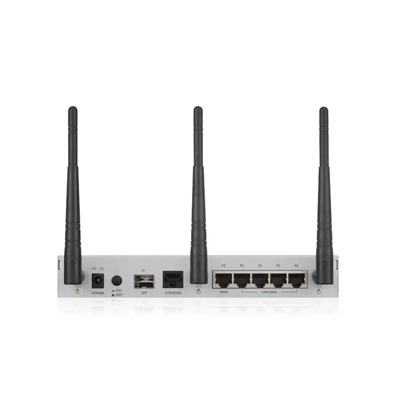 Міжмережевий екран ZYXEL USG20W-VPN (USG20W-VPN-EU0101F) (AC1300/N450, 1xGE WAN, 4xGE LAN/DMZ, 1xSFP, 1xConsole, 1xUSB) UA
