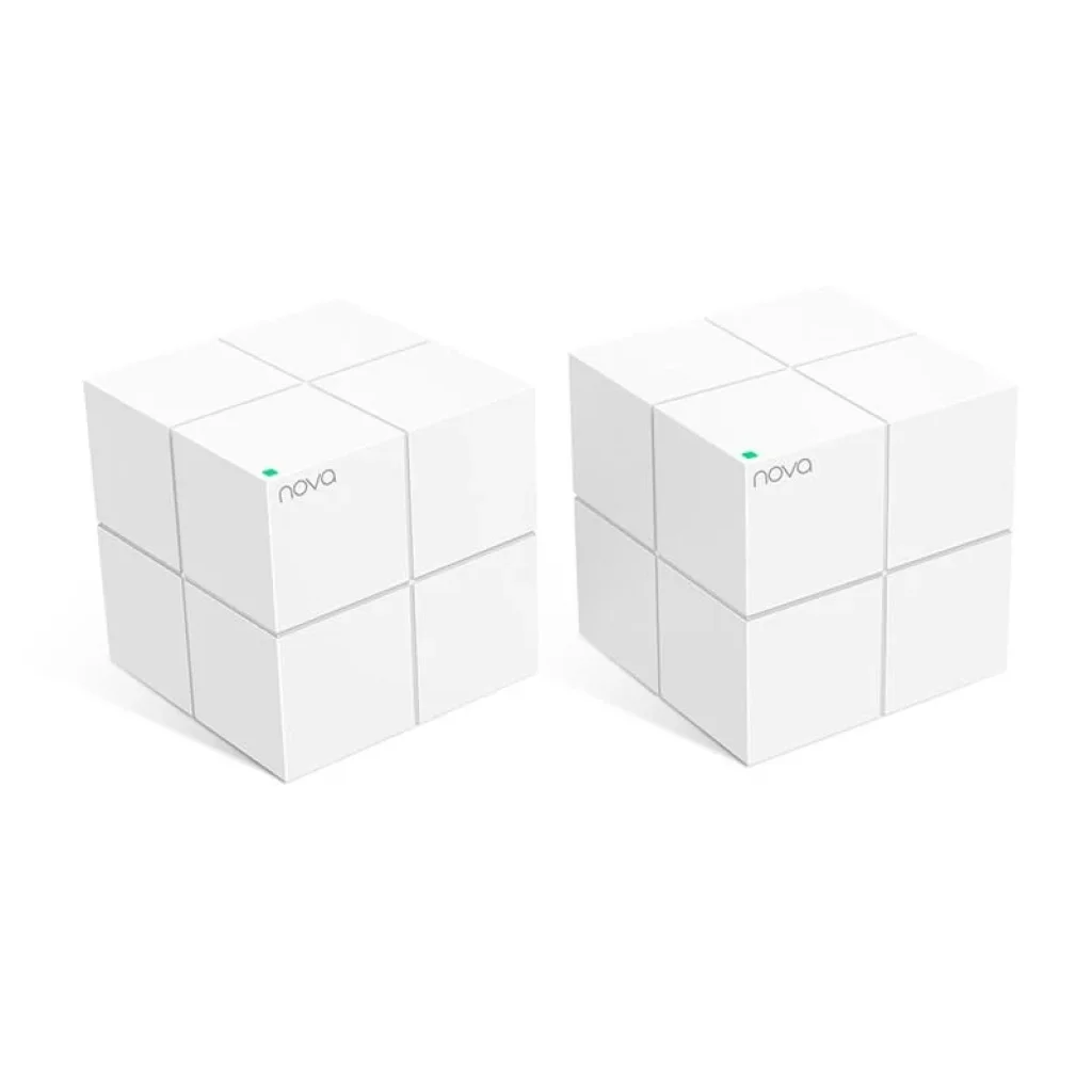 WiFi Mesh система Tenda Nova MW6 (2-pack) (MW6-KIT-2) (AC1300, 2xGE WAN/LAN, Beamforming, MESH, MU-MIMO, 2-pack) UA