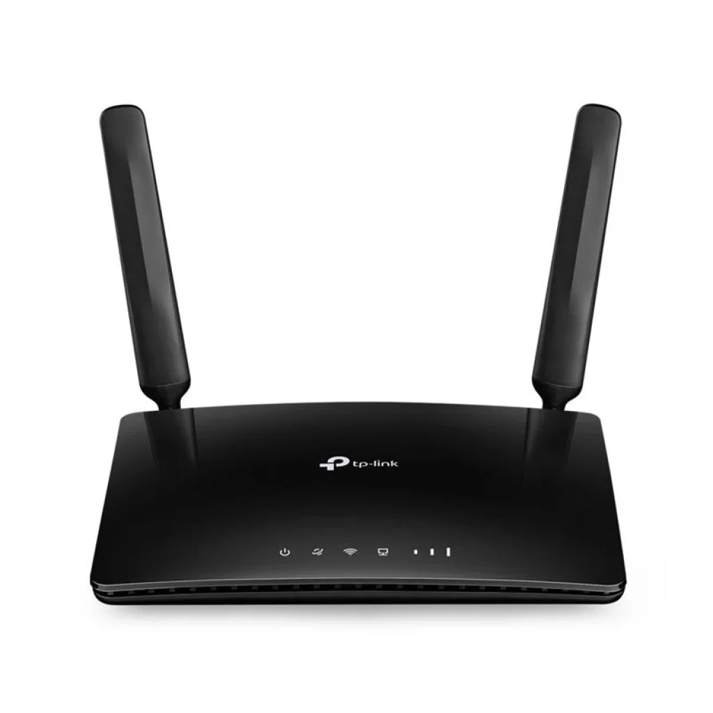 Бездротовий маршрутизатор TP-LINK Archer MR150 (N300, 1xFE LAN/WAN, 3xFE LAN, 1xSimCardSlot, 2 зовнішні антени LTE), TL-MR150 UA