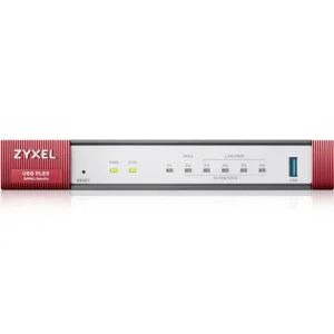 Міжмережевий екран ZYXEL USG FLEX 100 (USGFLEX100-EU0102F) (1xGE WAN, 4xGE LAN/DMZ, 1xSFP, 1xConsole, 1xUSB3.0, набор подписок на 1 год (AS,AV,CF,IDP)) UA