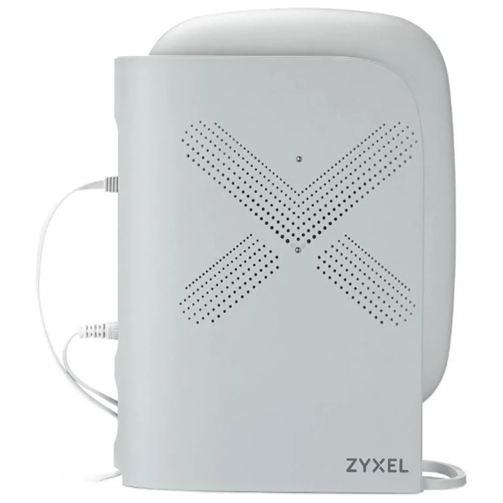 Комплект з двох Mesh Wi-Fi маршрутизаторів ZYXEL Multy Plus (WSQ60-EU0201F) (AC3000, 3xGE LAN, 1хGE WAN, Tri-band, 1xUSB, 9 антен, Captive Portail, 1 год подписки AiShield) UA