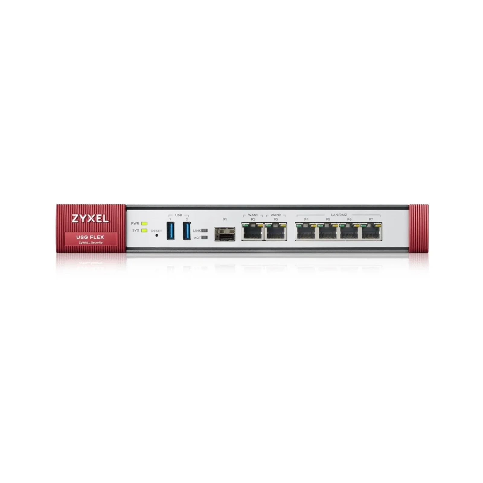 Міжмережевий екран ZYXEL ZyWALL USG FLEX 200 (USGFLEX200-EU0102F) (2xGE WAN, 4xGE LAN/DMZ, 2xUSB3.0, 1xSFP, AP Controller (8/40), з набором передплат на 1 рік (AS,AV,CF,IDP)) UA