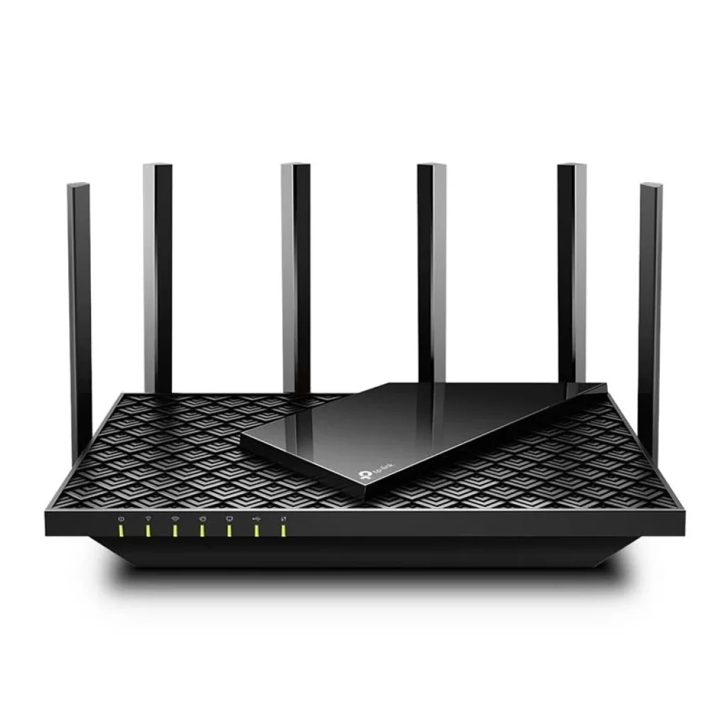 Беспроводной маршрутизатор TP-Link Archer AX73 (AX5400, Wi-Fi 6, 1хGE WAN, 4хGE LAN, 1хUSB3.0, 4T4R, HT160, 6х внешних антен) UA