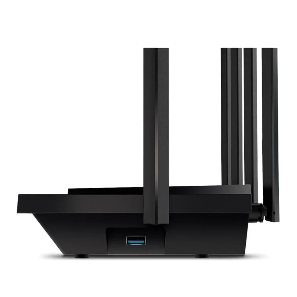 Беспроводной маршрутизатор TP-Link Archer AX73 (AX5400, Wi-Fi 6, 1хGE WAN, 4хGE LAN, 1хUSB3.0, 4T4R, HT160, 6х внешних антен) UA