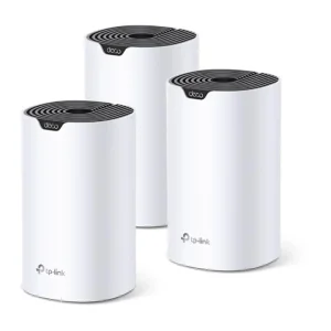 Комплект з трьох Mesh Wi-Fi маршрутизаторів TP-Link Deco S4 (Deco S4(3-pack)) (AC1200, 2xGE LAN, MU-MIMO, 2 антени, 3-pack) UA