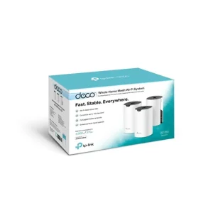 Комплект з трьох Mesh Wi-Fi маршрутизаторів TP-Link Deco S4 (Deco S4(3-pack)) (AC1200, 2xGE LAN, MU-MIMO, 2 антени, 3-pack) UA