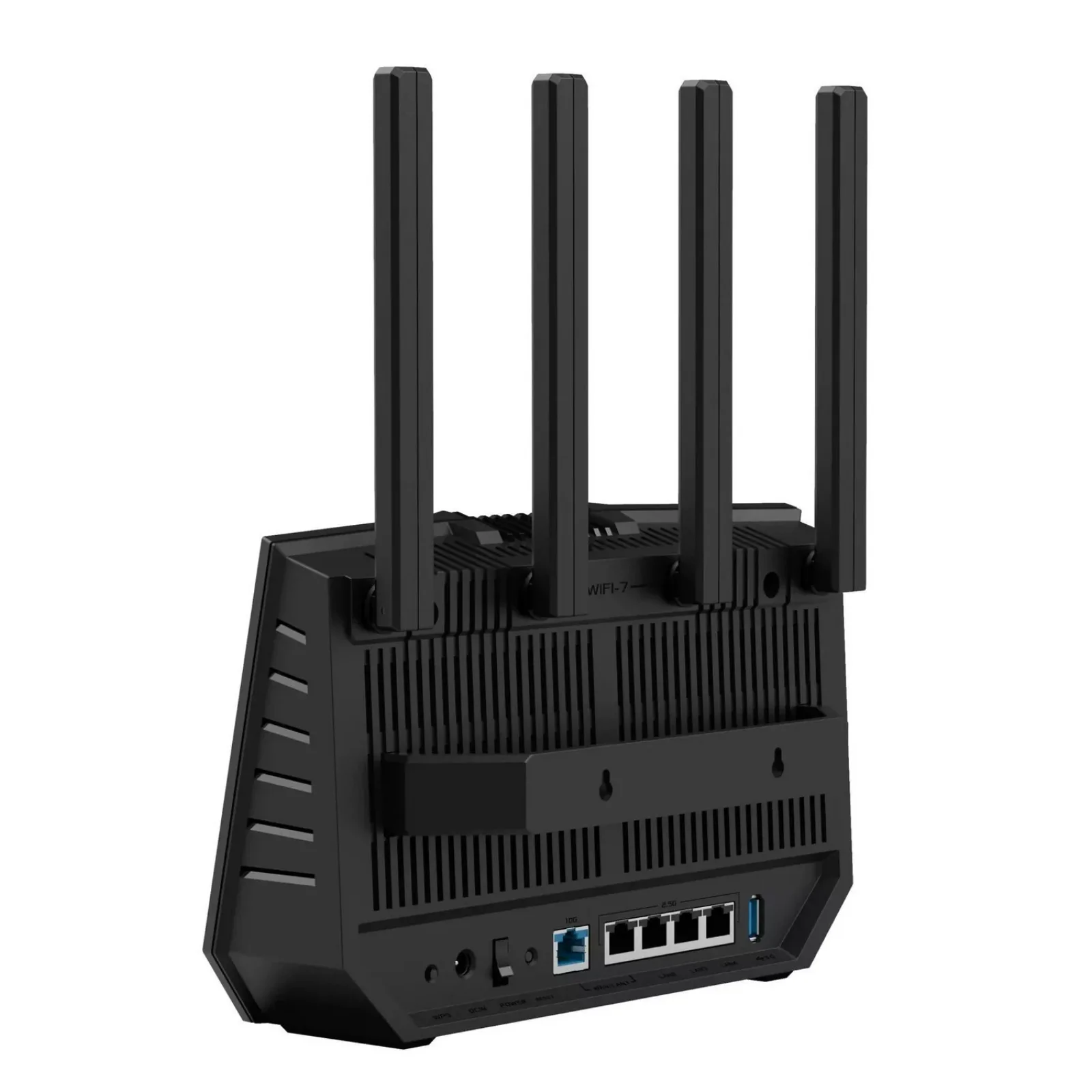 Бездротовий маршрутизатор Asus RT-BE92U (90IG0950-MO9A0V) (WiFi7, BE9700, Tri-band, Broadcom, 1x10GE WAN/LAN, 1x2.5GE WAN/LAN, 3x2.5GE LAN, 1xUSB 3.2, AiMesh, антени: 4) UA