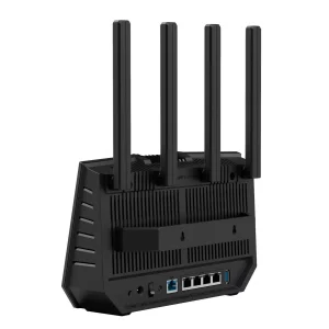 Бездротовий маршрутизатор Asus RT-BE92U (90IG0950-MO9A0V) (WiFi7, BE9700, Tri-band, Broadcom, 1x10GE WAN/LAN, 1x2.5GE WAN/LAN, 3x2.5GE LAN, 1xUSB 3.2, AiMesh, антени: 4) UA