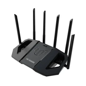 Беспроводной маршрутизатор Asus TUF Gaming BE6500 (TUF-BE6500) (90IG0920-MO9C00) (WiFi7, BE6500, Dual-band, Broadcom, 1x2.5GE WAN, 3x2.5GE LAN, 1xUSB 3.2, AiMesh, антенны: 6) UA