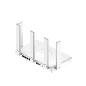 Бездротовий маршрутизатор Ruijie Reyee RG-EW3000GX (AX3000, WiFi6, 1xGE WAN, 1xGE WAN/LAN, 3xGE LAN, MU-MIMO 2x2, Ruijie Cloud/App, Reyee MESH, 5x зовнішніх антен) UA
