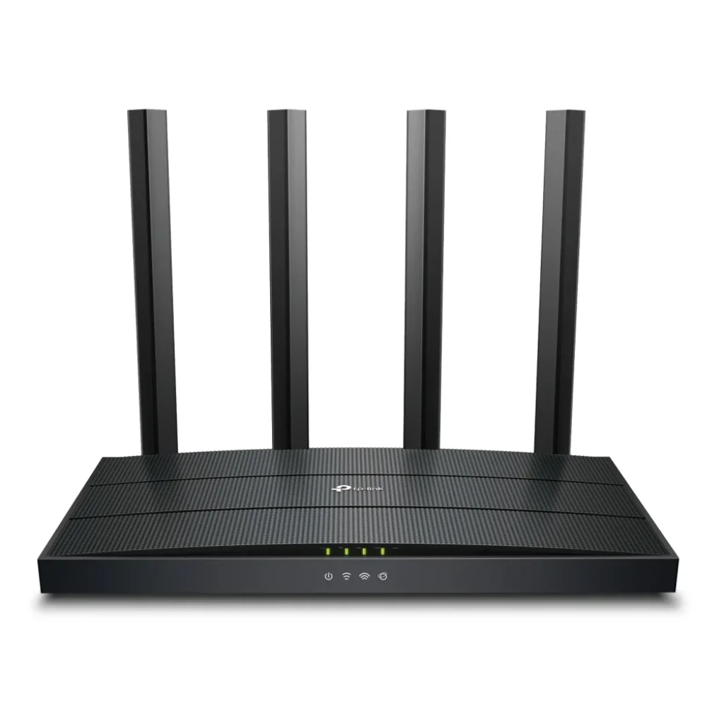 Бездротовий маршрутизатор TP-Link Archer AX17 (AX1500, Wi-Fi 6, 1хGE WAN, 3хGE LAN, MU-MIMO, Beamforming, OFDMA, 1024QAM, 4 антени зовнішніх) UA