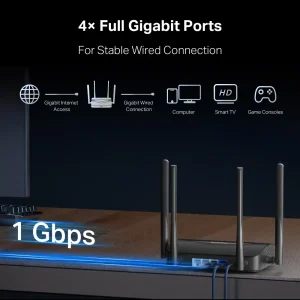 Бездротовий маршрутизатор Mercusys MR25BE UA
