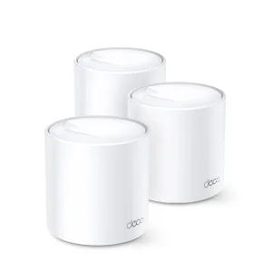 WiFi Mesh система TP-Link Deco X20(3-pack) (AX1800 1xGE LAN 1xGE WAN MU-MIMO OFDMA MESH) UA