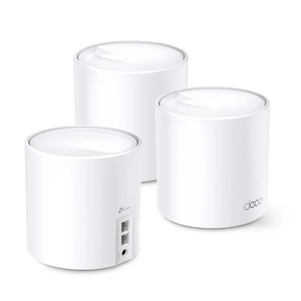 WiFi Mesh система TP-Link Deco X20(3-pack) (AX1800 1xGE LAN 1xGE WAN MU-MIMO OFDMA MESH) UA
