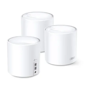 WiFi Mesh система TP-Link Deco X20(3-pack) (AX1800 1xGE LAN 1xGE WAN MU-MIMO OFDMA MESH) UA