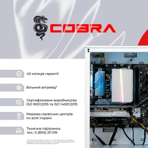 Персональный компьютер COBRA Gaming (I124F.32.S5.47.17391) UA