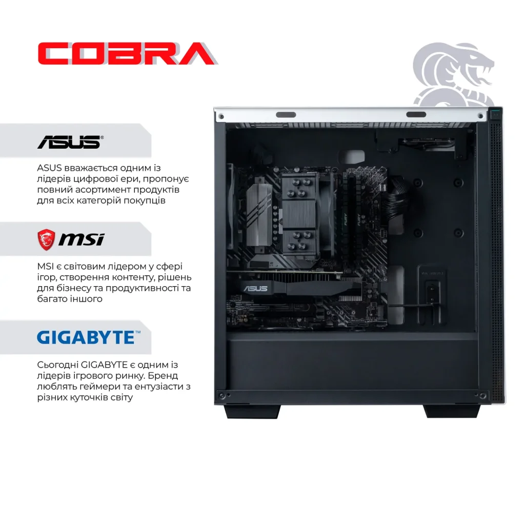 Персональний комп'ютер COBRA Gaming (A76.64.S5.46T.17437) UA