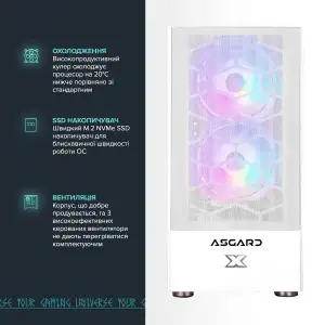 Персональный компьютер ASGARD (I124F.32.S10.66.2571) UA