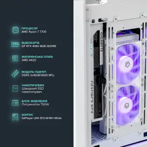 Персональный компьютер ASGARD LUNA (A77.32.S10.46.3125) UA