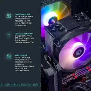 Персональный компьютер ASGARD (I124F.32.S20.47T.862W) UA