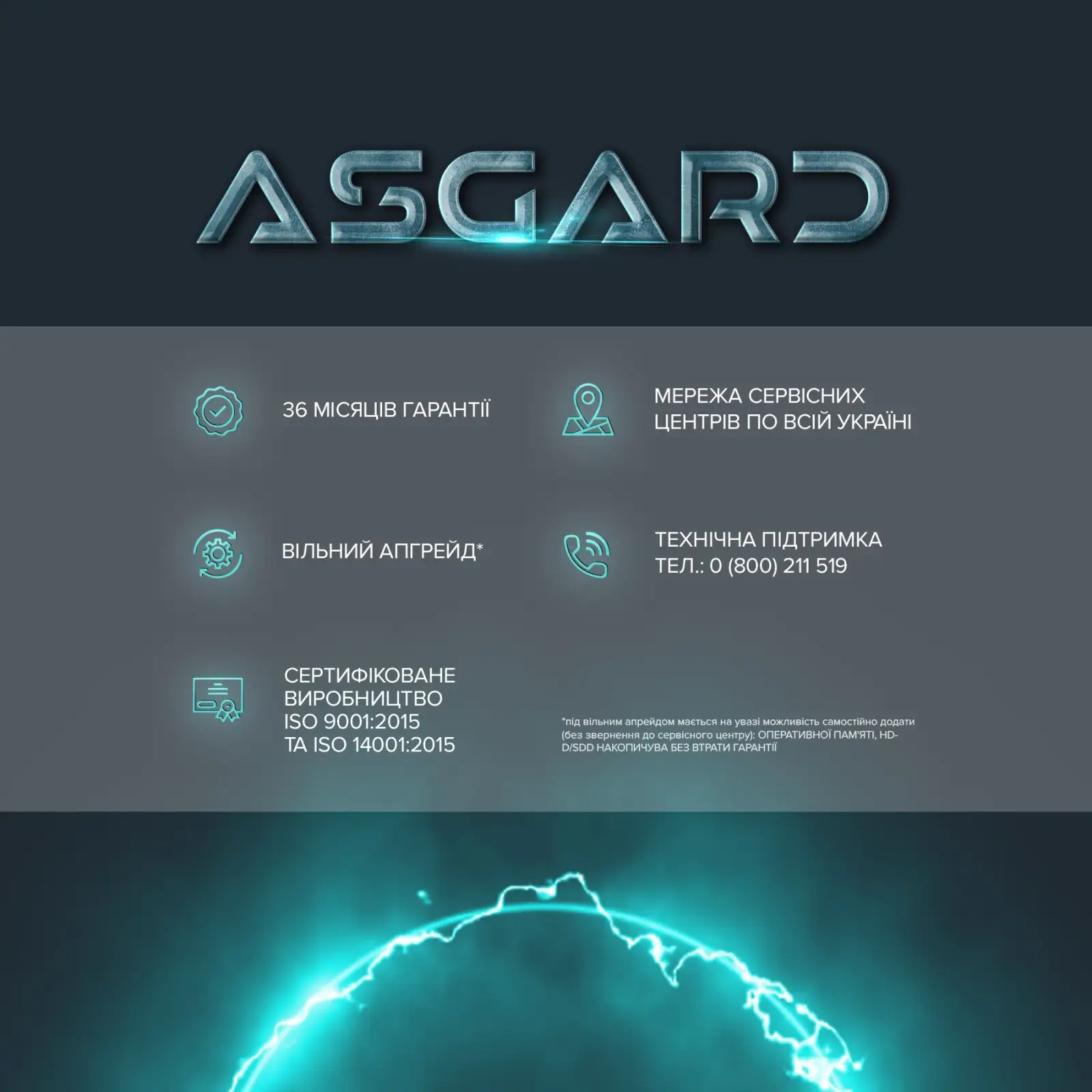 Персональный компьютер ASGARD (I124F.16.S20.36T.967W) UA