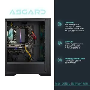 Персональный компьютер ASGARD (I124F.32.S5.36T.968W) UA