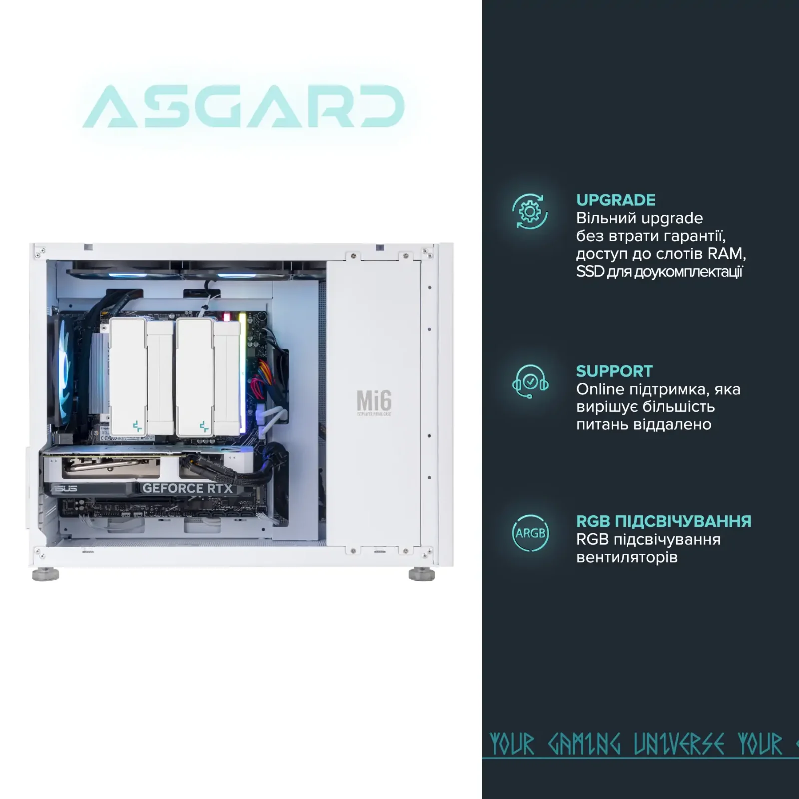 Персональный компьютер ASGARD Fenrir (A77X.32.S10.35.3561) UA
