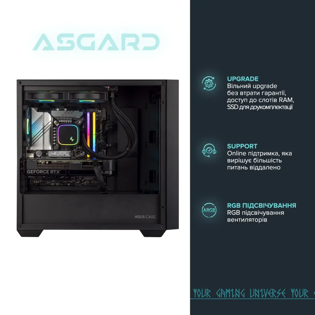 Персональний комп'ютер ASGARD Balder (I134F.32.S20.36.3838) UA