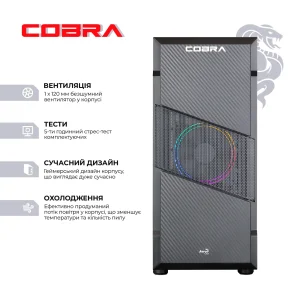 Персональний комп'ютер COBRA Advanced (A36X.16.S5.665XT.19703) UA