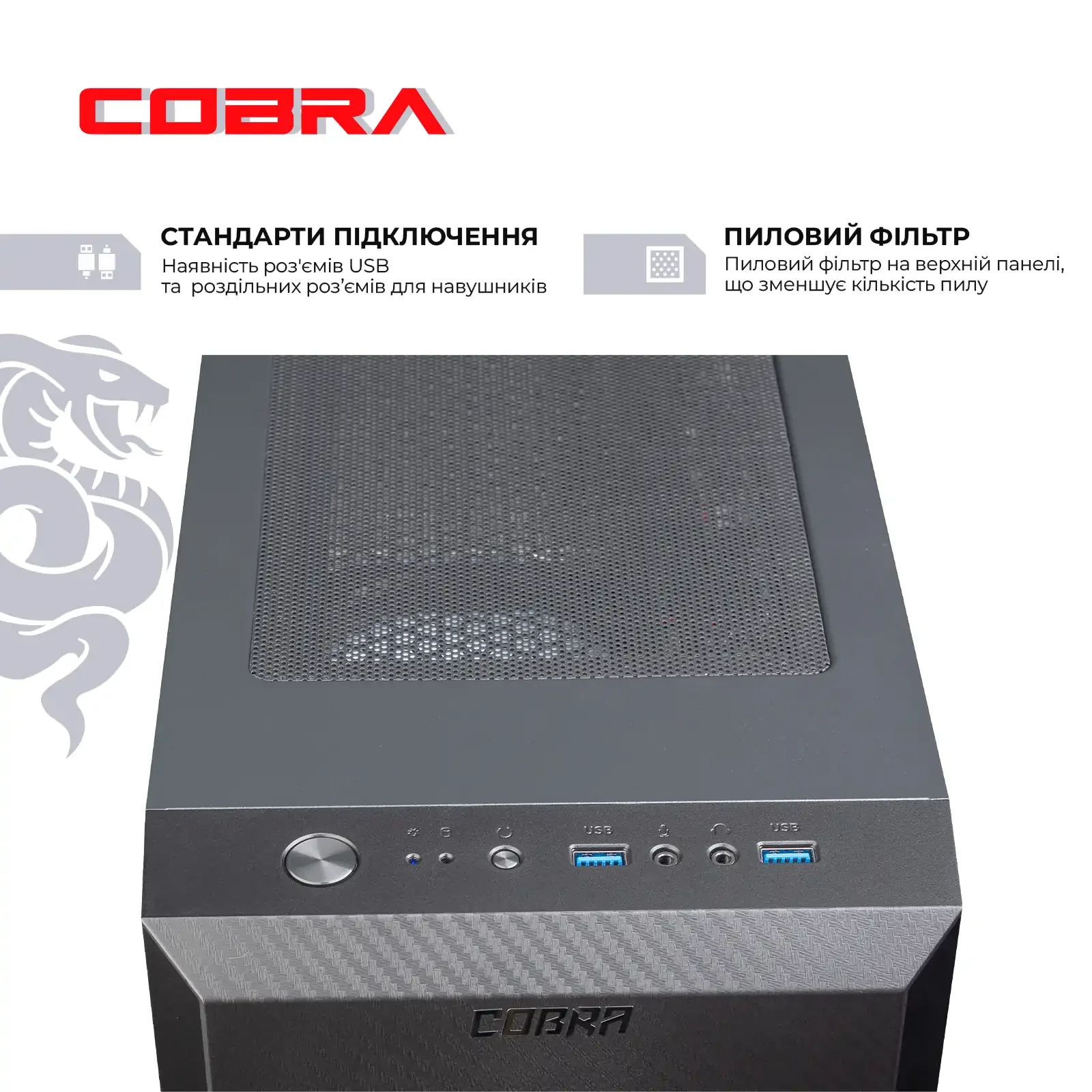 Персональний комп'ютер COBRA Advanced (A36X.16.S5.665XT.19703) UA