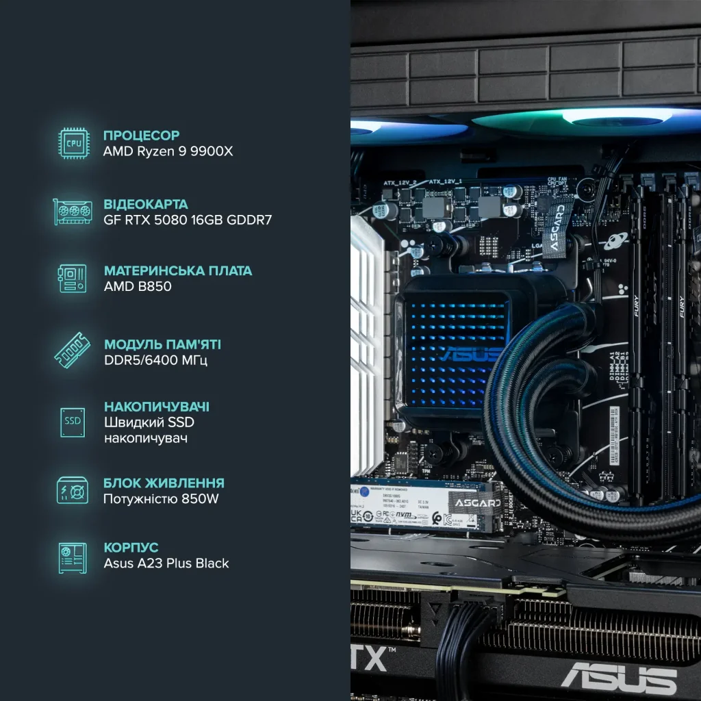 Персональный компьютер ASGARD (A99X.96.S20.58.5445) UA